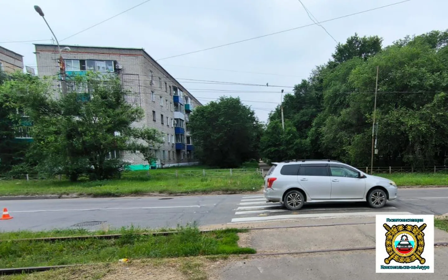 Женщину сбили на пешеходном переходе по Пирогова