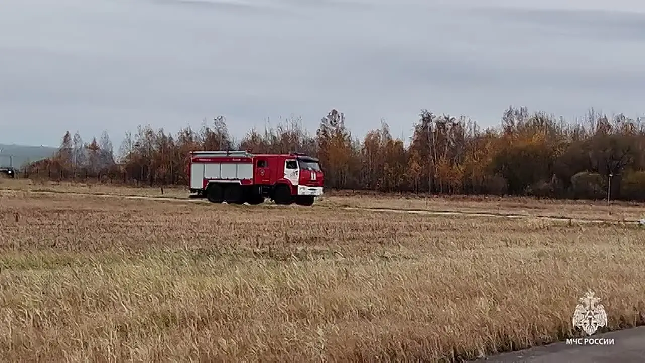 Еще одно поселение в Хабаровском крае спасли от ландшафтного пожара