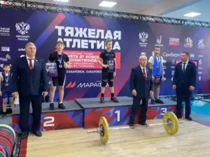 Комсомольчане привезли медали с всероссийских соревнований по тяжелой атлетике