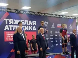 Комсомольчане привезли медали с всероссийских соревнований по тяжелой атлетике