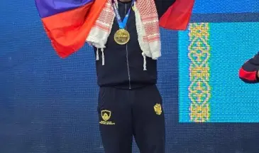 Комсомольчанин взял золото на ветеранском чемпионате мира по борьбе в Иордании