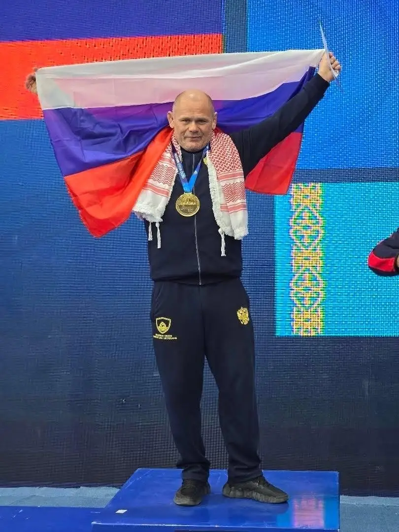 Комсомольчанин взял золото на ветеранском чемпионате мира по борьбе в Иордании