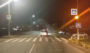 На Лазо сбили пешехода на переходе