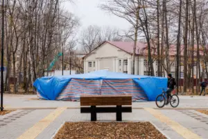Ремонт Парка Строитель почти завершили