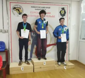 Юные комсомольские стрелки привезли медали с краевого первенства
