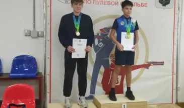 Юные комсомольские стрелки привезли медали с краевого первенства