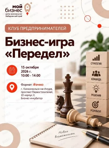 Клуб предпринимателей: бизнес-игра «Передел» в центре «Мой бизнес»