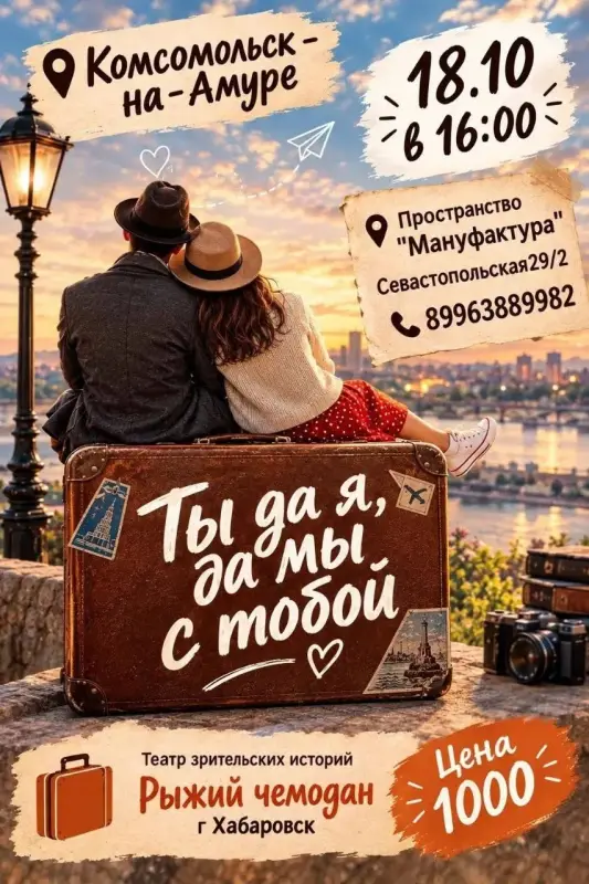 Спектакль «Ты да я, да мы с тобой»
