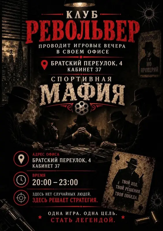 Спортивная мафия в клубе «Револьвер»