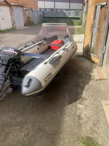 Продам комплект: лодка с мотором