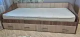 Продам кровать с матрасом